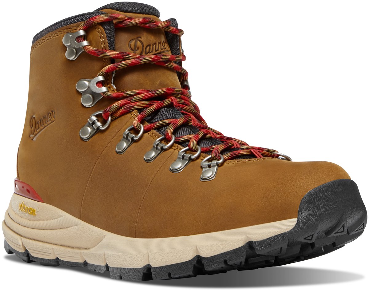 Mountain 600 Leaf GTX Grizzly Brown/Rhodo Red / Danner Women
