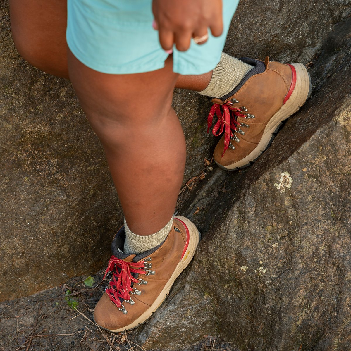 Mountain 600 Leaf GTX Grizzly Brown/Rhodo Red / Danner Women