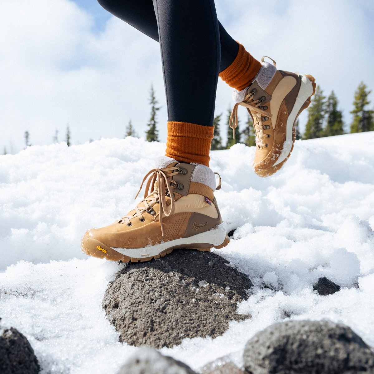 Inquire Winter Bone Brown/Coyote 200G / Danner Women