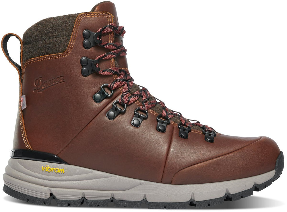 Arctic 600 Side-Zip Roasted Pecan/Fired Brick Insulated 200G / Danner Women