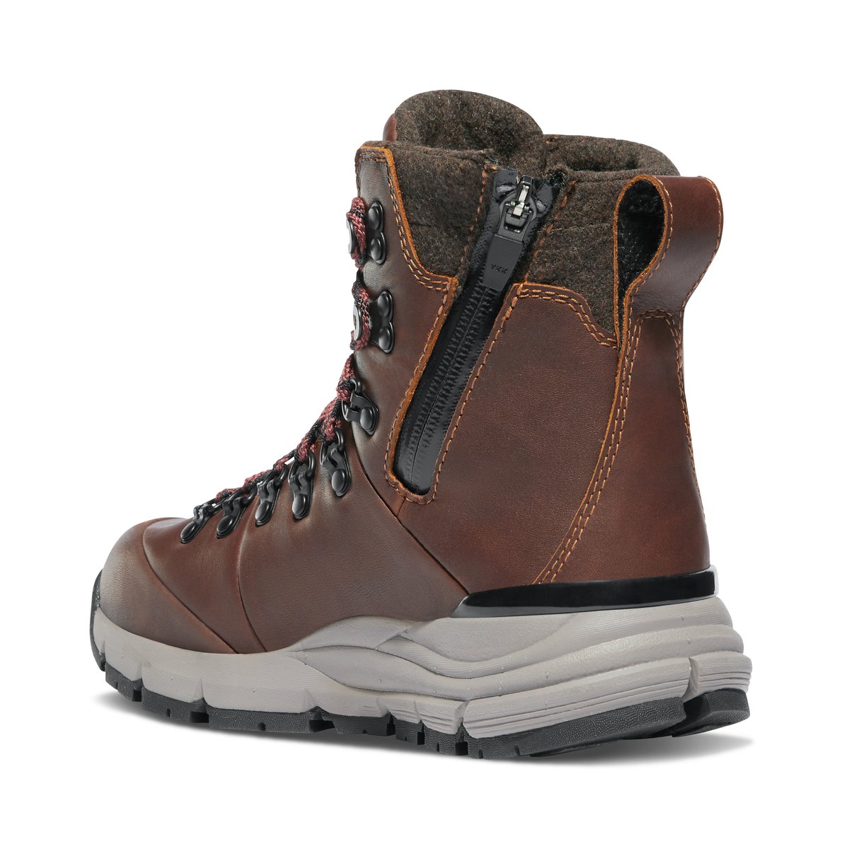 Arctic 600 Side-Zip Roasted Pecan/Fired Brick Insulated 200G / Danner Women