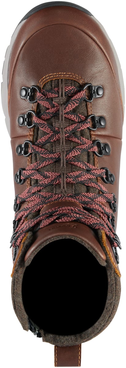Arctic 600 Side-Zip Roasted Pecan/Fired Brick Insulated 200G / Danner Women