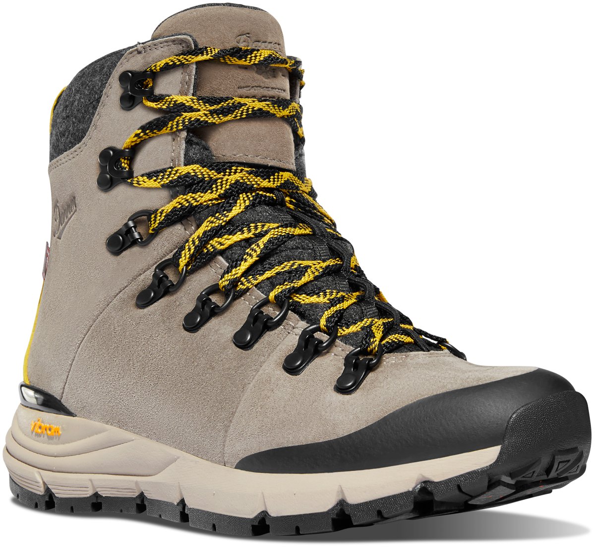 Arctic 600 Side-Zip Driftwood/Yellow Insulated 200G / Danner Women
