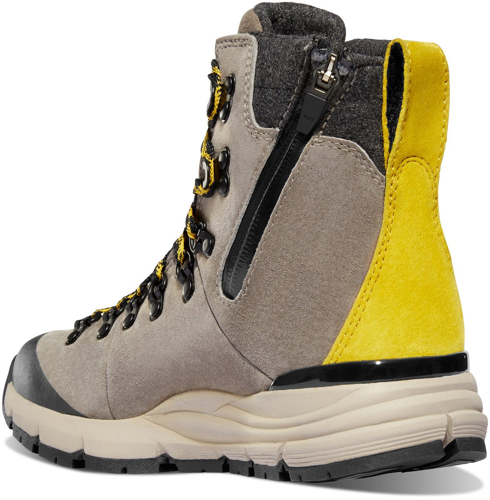 Arctic 600 Side-Zip Driftwood/Yellow Insulated 200G / Danner Women