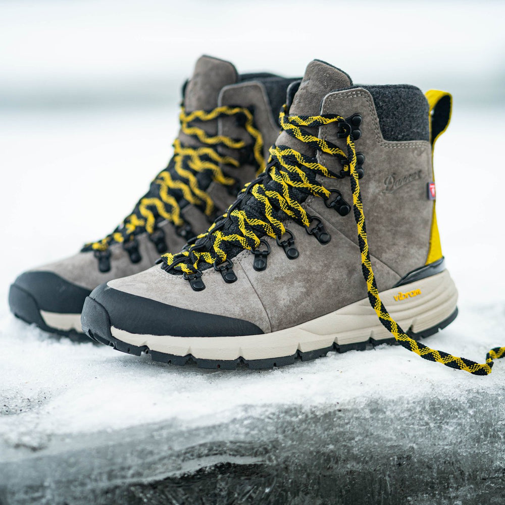 Arctic 600 Side-Zip Driftwood/Yellow Insulated 200G / Danner Women