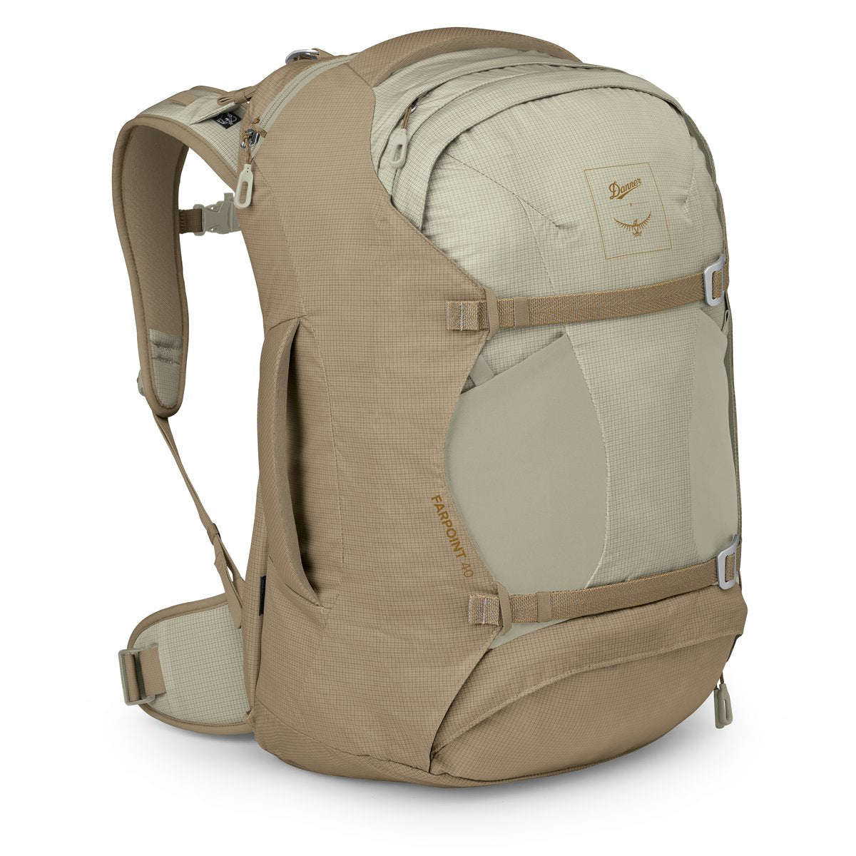 Danner X Osprey Farpoint 40L Pack Sawdust/Latte Brown / Danner Men|Women